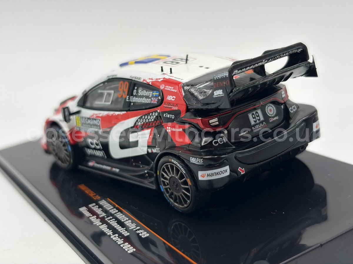 1/43 2026 Toyota GR Yaris Rally1 - Rallye Monte Carlo - Solberg / Edmondson | Model Rally Car
