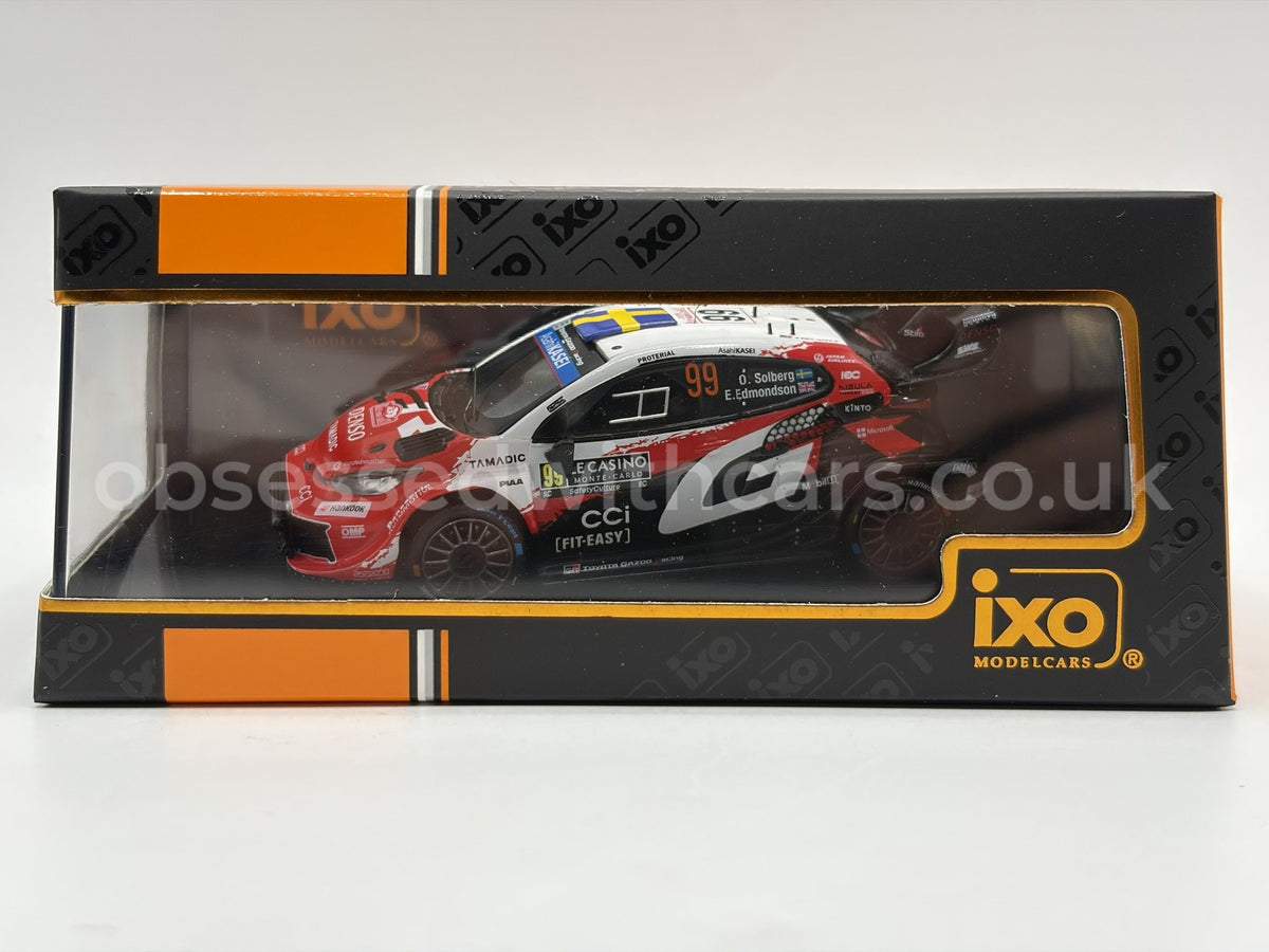 1/43 2026 Toyota GR Yaris Rally1 - Rallye Monte Carlo - Solberg / Edmondson | Model Rally Car