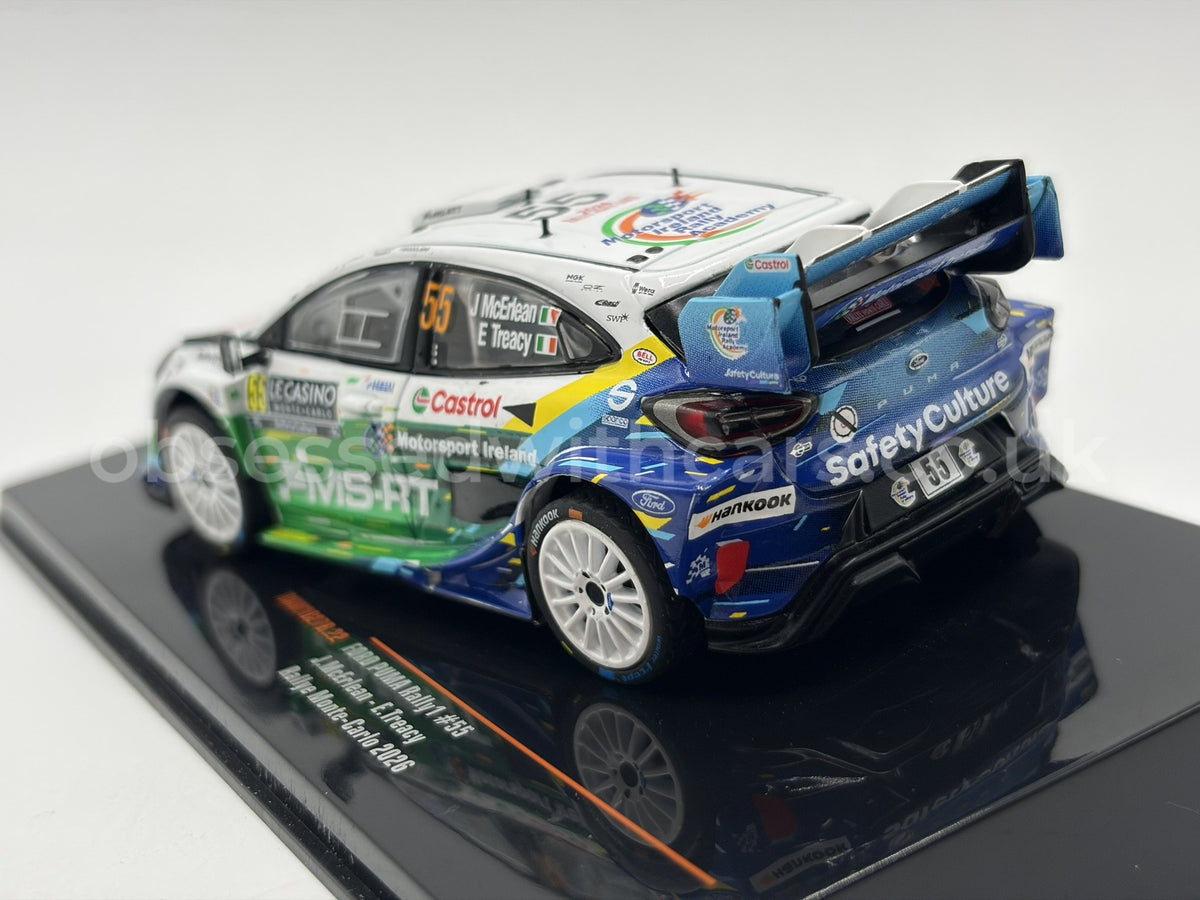 1/43 2026 Ford Puma Rally1 - Rallye Monte Carlo - McErlean / Treacy | Model Rally Car