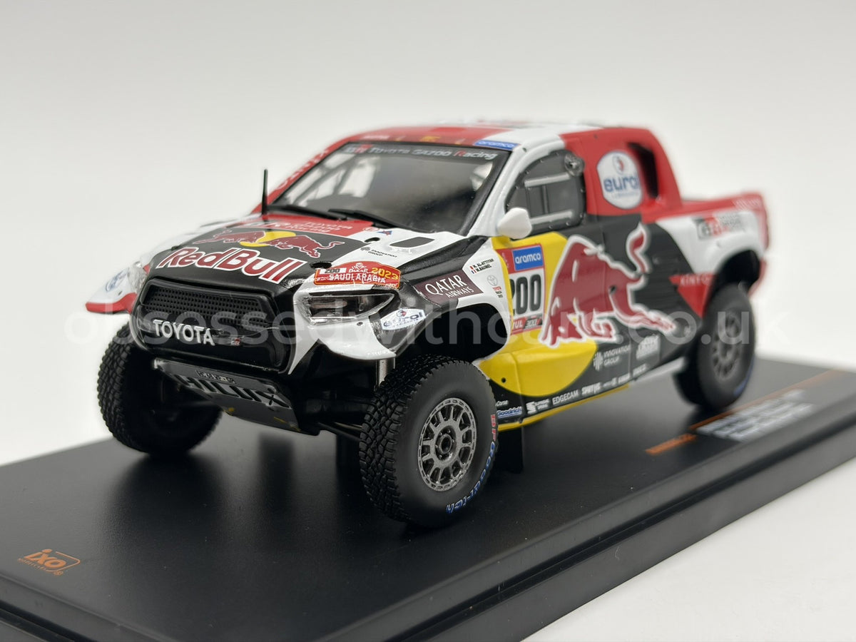 1/43 2023 Toyota GR DKR Hilux T1+ - Dakar Rally - Al-Attiyah / Baumel | Model Rally Car