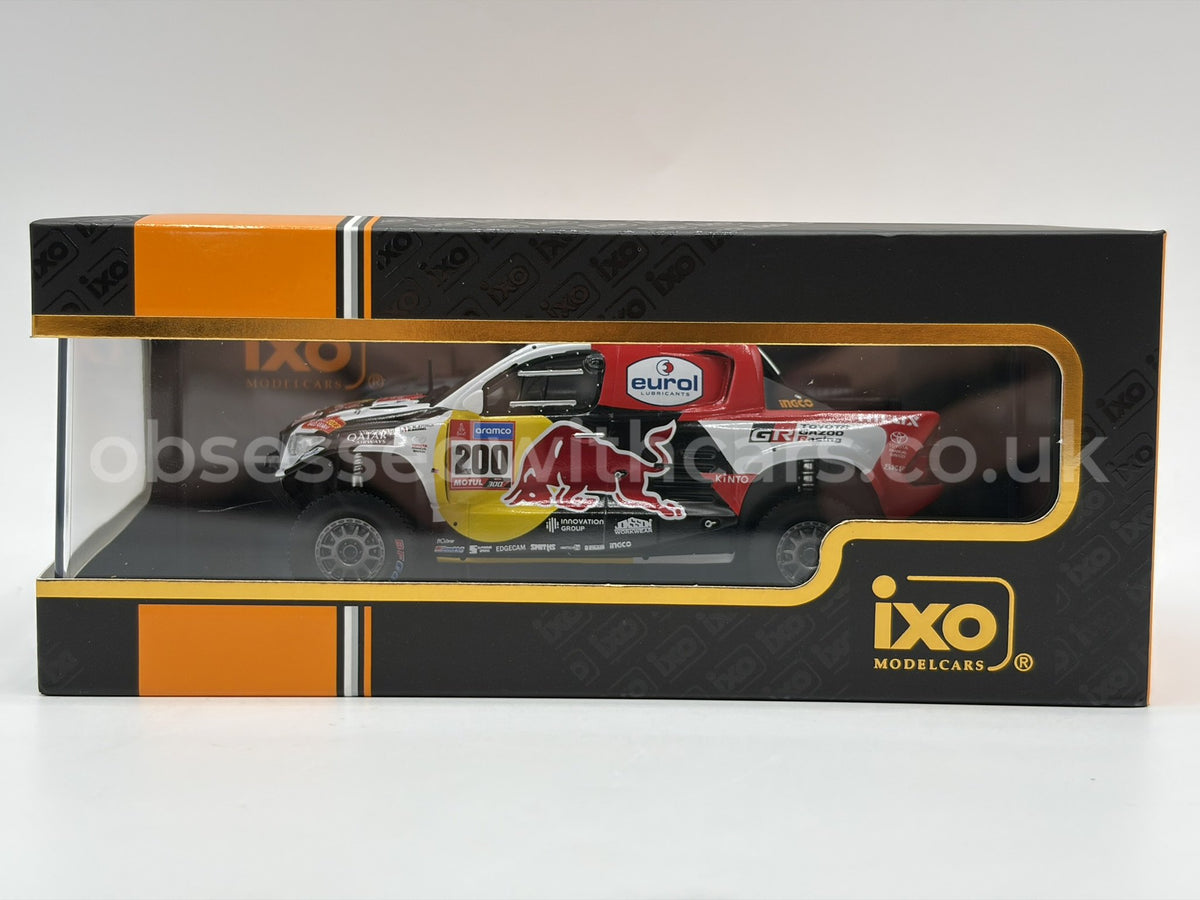 1/43 2023 Toyota GR DKR Hilux T1+ - Dakar Rally - Al-Attiyah / Baumel | Model Rally Car