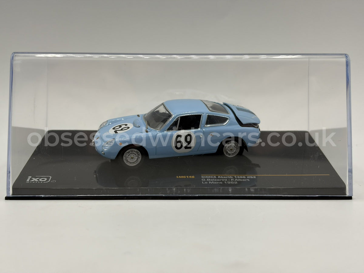 1/43 1962 Simca Abarth 1300 - Balzarini / Albert | Model Le Mans Car