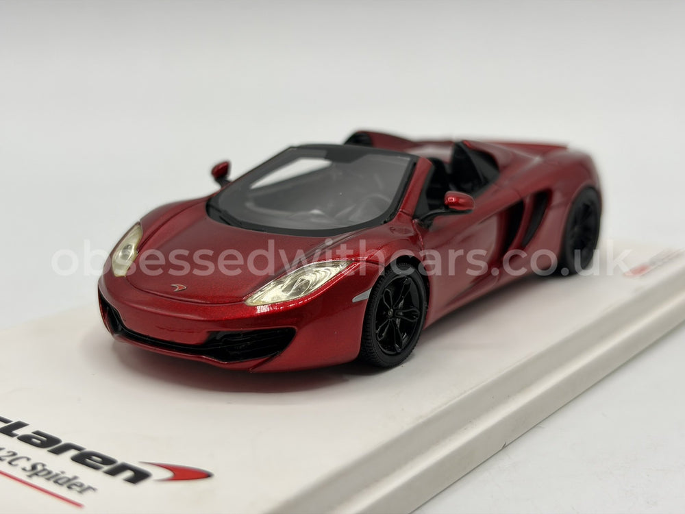 1/43 2012 McLaren MP4-12C Spider - Volcano Red - TSM Models | Model Car