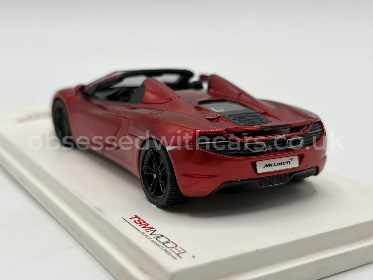1/43 2012 McLaren MP4-12C Spider - Volcano Red - TSM Models | Model Car
