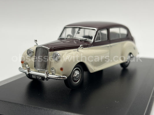 1/43 1950 Austin A135 Princess - Cream / Maroon | Model Road Car