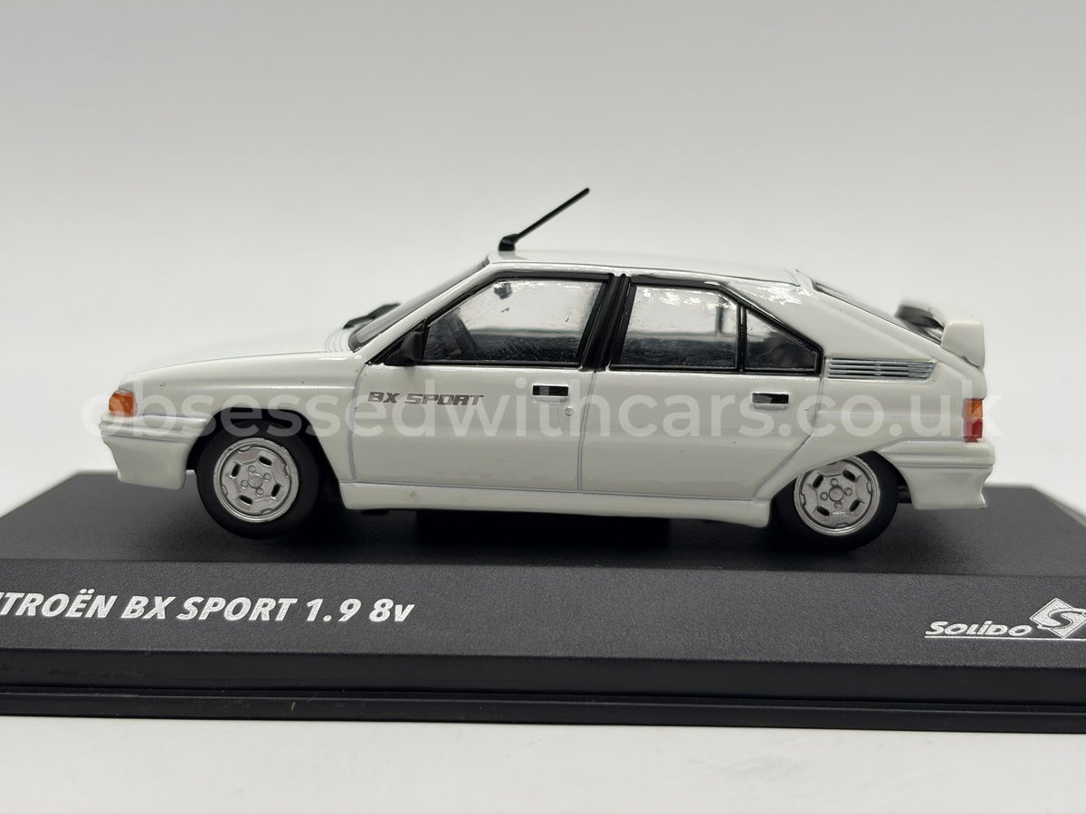 1/43 1985 Citroen BX Sport - Blanc Meije - Solido | Model Car