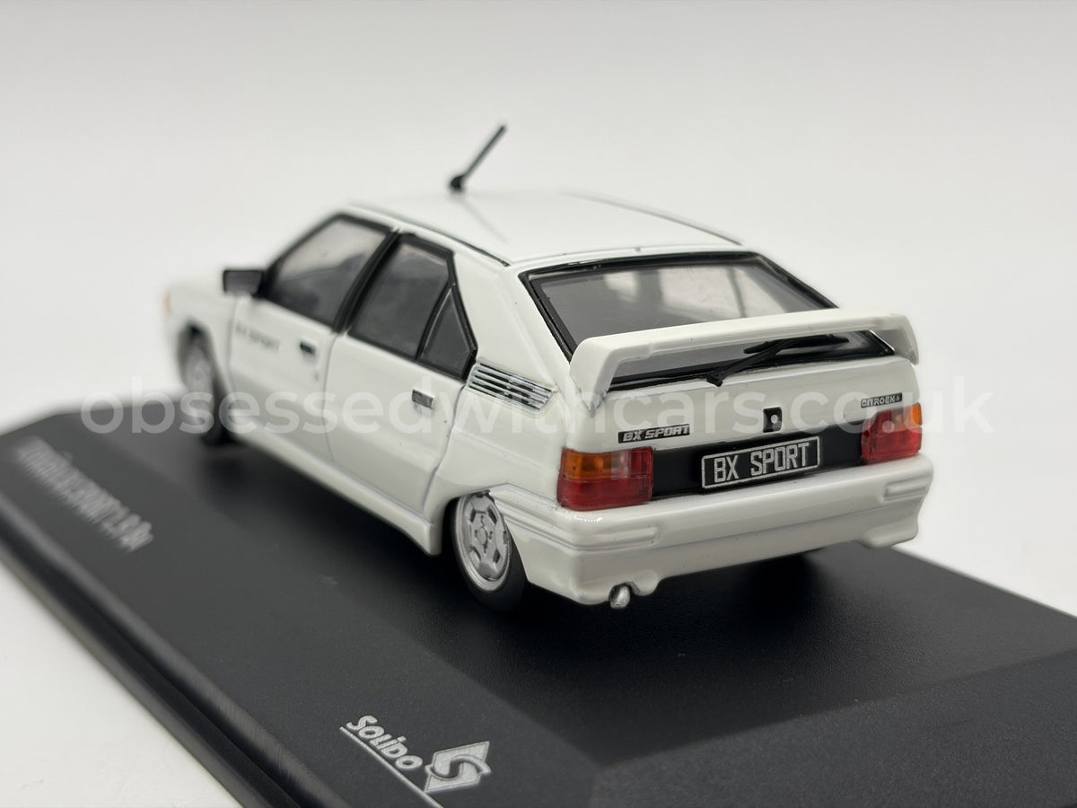 1/43 1985 Citroen BX Sport - Blanc Meije - Solido | Model Car