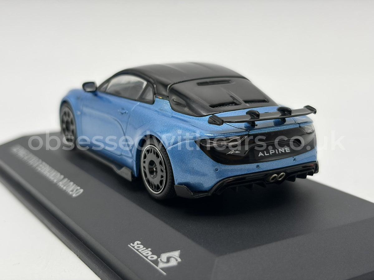 1/43 2022 Alpine A110 R - Blue - Solido | Model Car