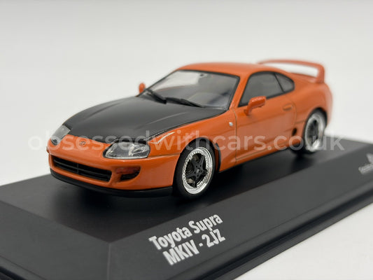 1/43 2001 Toyota Supra (MK4) - Orange - Solido | Model Car