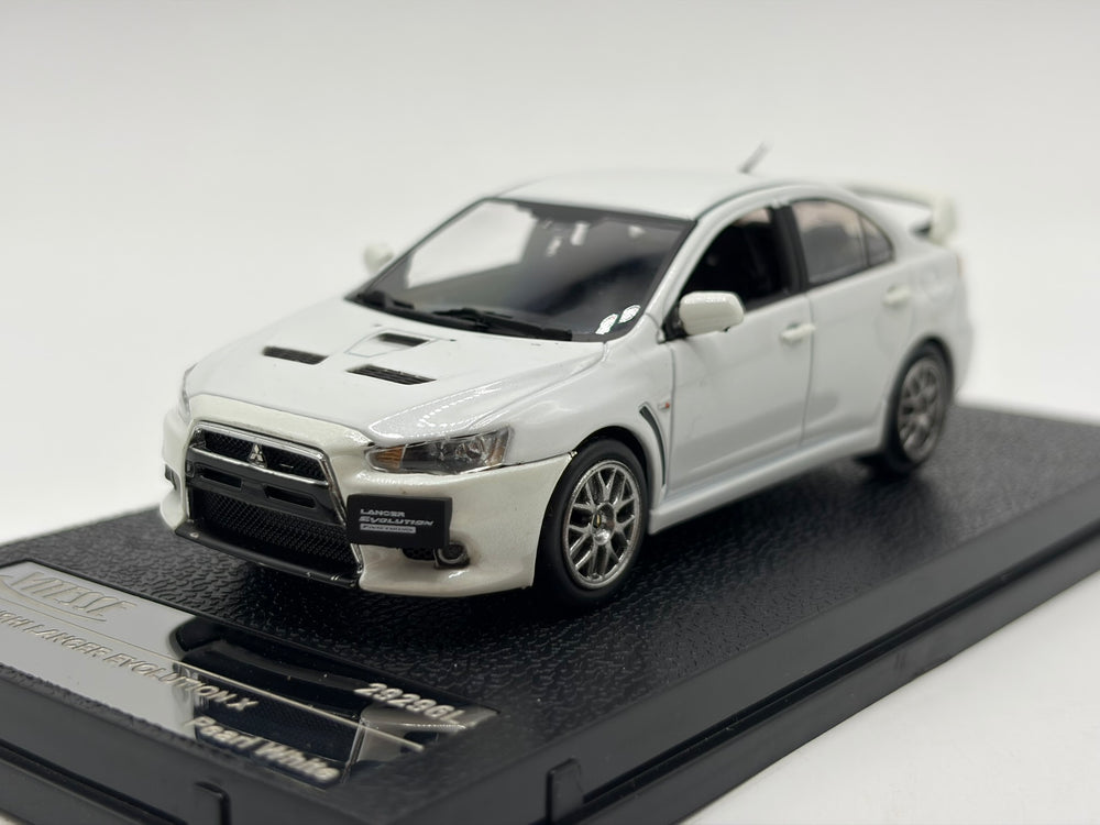 1/43 2007 Mitsubishi Lancer Evolution X - Pearl White | Model Car