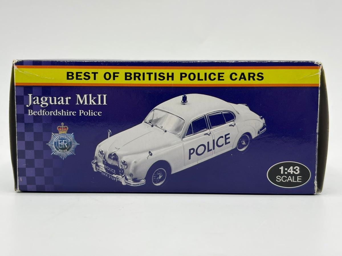 1/43 1959 Jaguar Mk II - Bedfordshire Police | Model Police Car