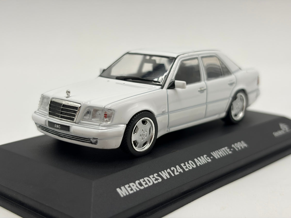 1/43 1994 Mercedes W124 E60 AMG - White - Solido | Model Car