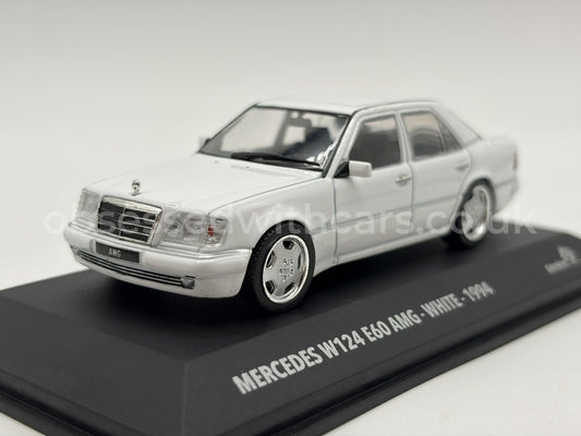 1/43 1994 Mercedes W124 E60 AMG - White - Solido | Model Car