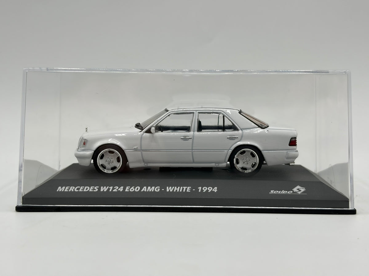 1/43 1994 Mercedes W124 E60 AMG - White - Solido | Model Car