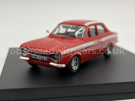 1/43 1971 Ford Escort Mk1 Mexico - Red - Trofeu | Model Car