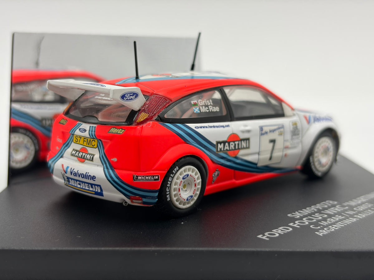 1/43 1999 Ford Focus WRC - Rally Argentina - McRae / Grist | Model Rally Car