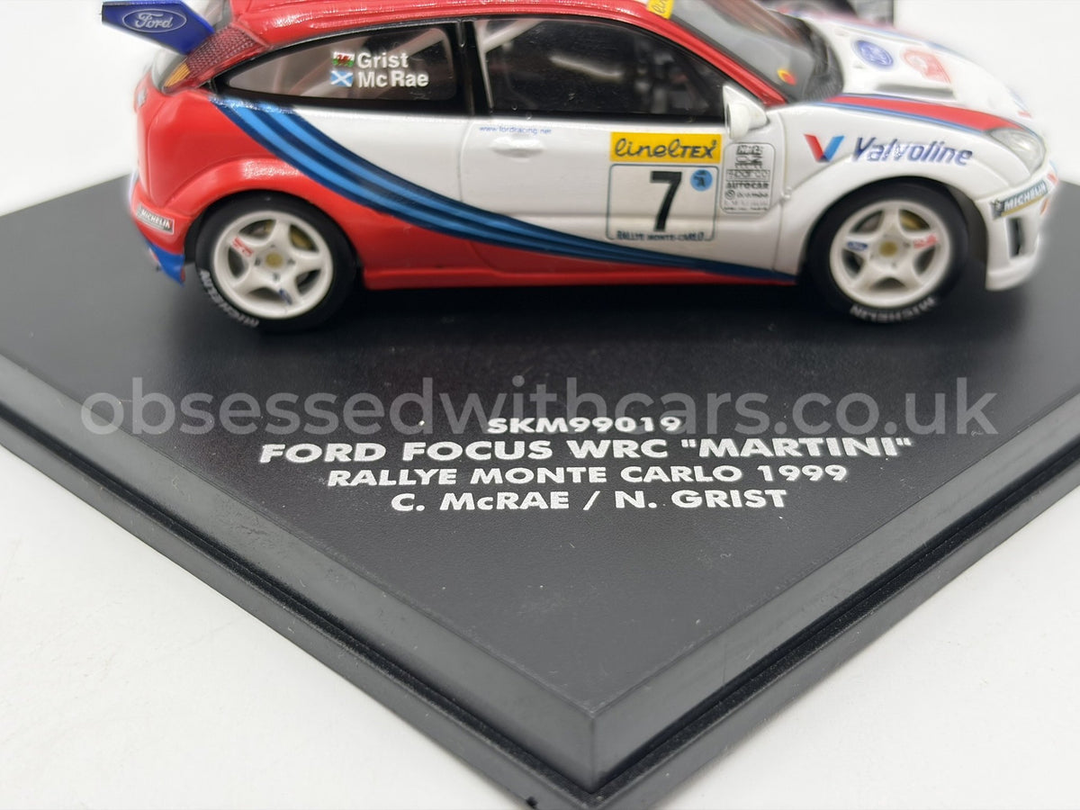 1/43 1999 Ford Focus WRC - Rallye Monte Carlo - McRae / Grist | Model Rally Car