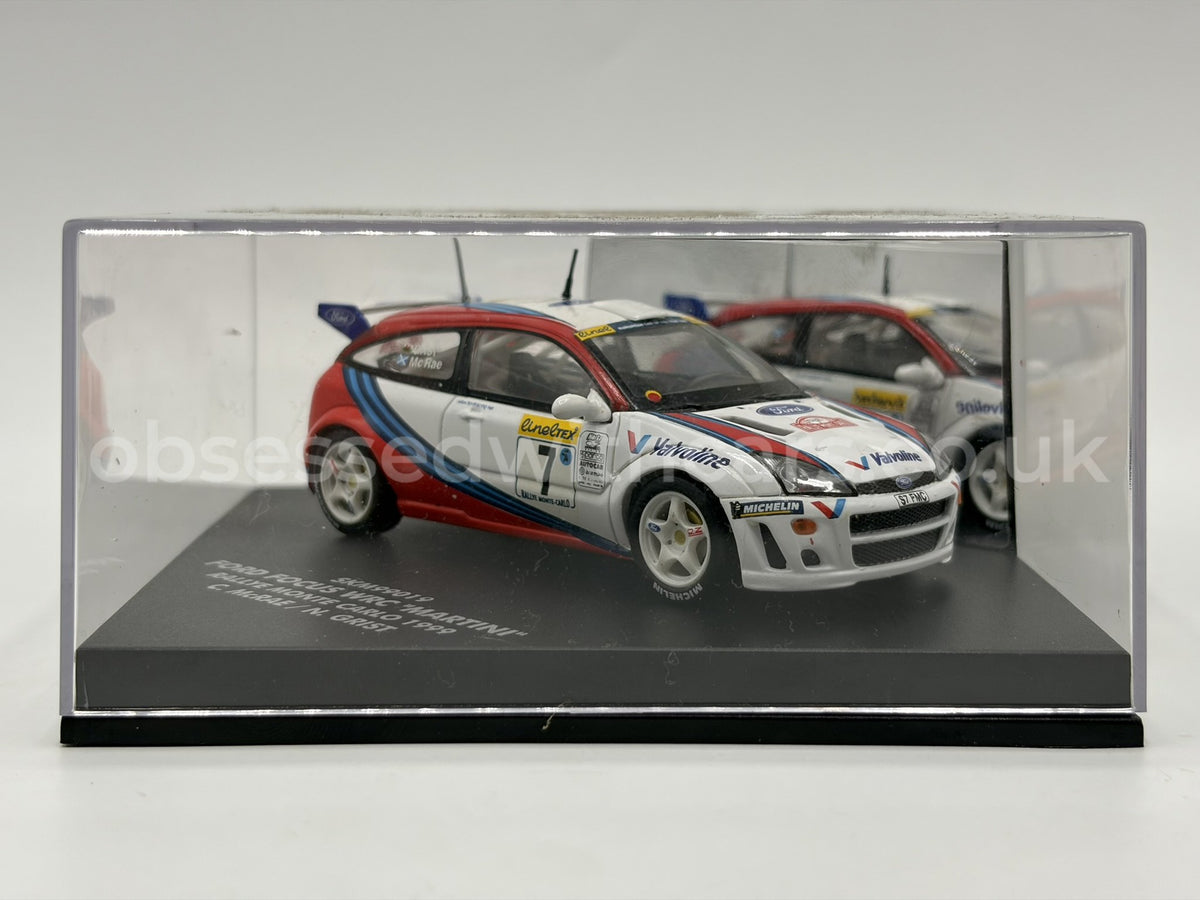 1/43 1999 Ford Focus WRC - Rallye Monte Carlo - McRae / Grist | Model Rally Car