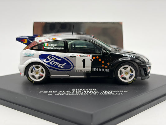 1/43 1999 Ford Focus WRC "Iridium" - Rallye du Liban - Bin Sulayem / Morgan | Model Rally Car