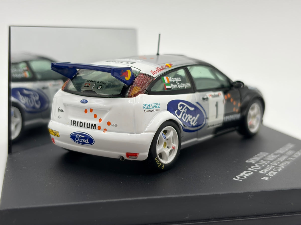 1/43 1999 Ford Focus WRC "Iridium" - Rallye du Liban - Bin Sulayem / Morgan | Model Rally Car