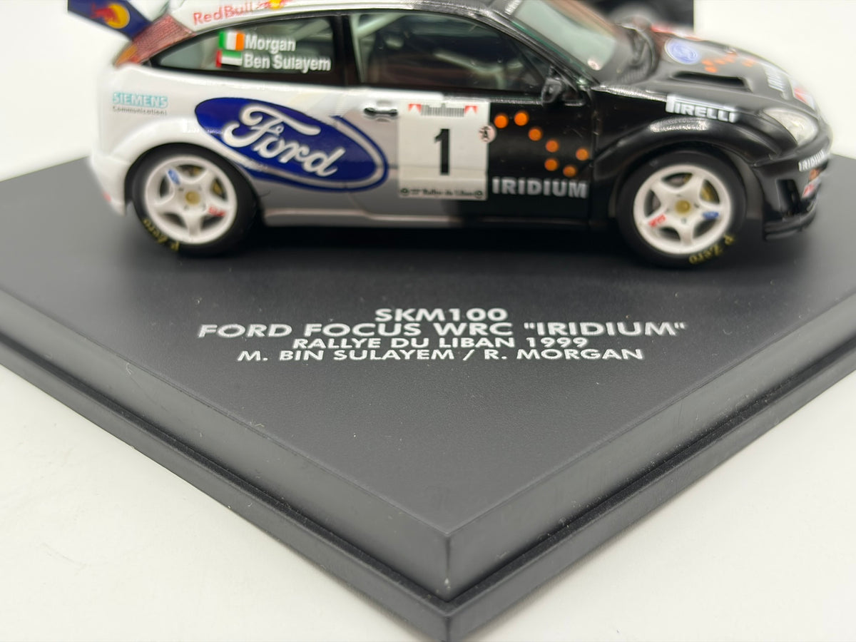 1/43 1999 Ford Focus WRC "Iridium" - Rallye du Liban - Bin Sulayem / Morgan | Model Rally Car
