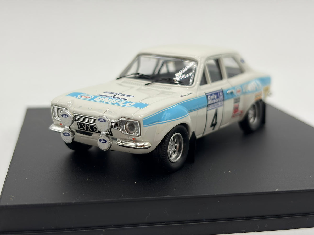 1/43 1972 Ford Escort Mk1 RS1600 - RAC Rally - Roger Clark - Trofeu | Model Rally Car