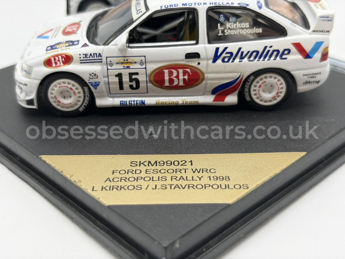 1/43 1998 Ford Escort WRC - Acropolis Rally - Kirkos / Stavropoulos | Model Rally Car