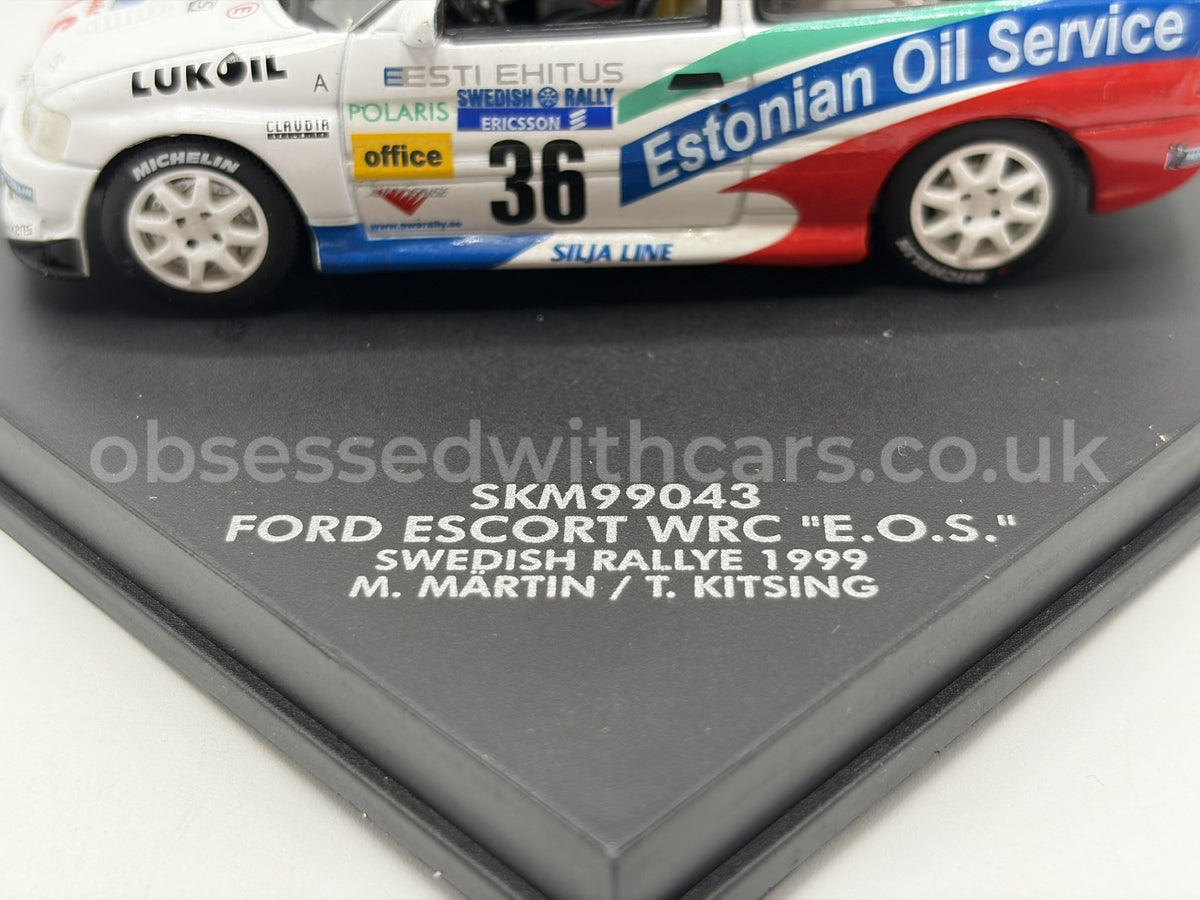 1/43 1999 Ford Escort WRC - Swedish Rally - Martin / Kitsing | Model Rally Car