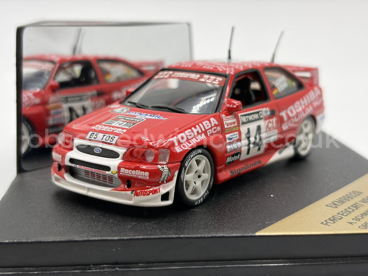 1/43 1998 Ford Escort WRC - Rally Great Britain - Schwarz / Hiemer | Model Rally Car