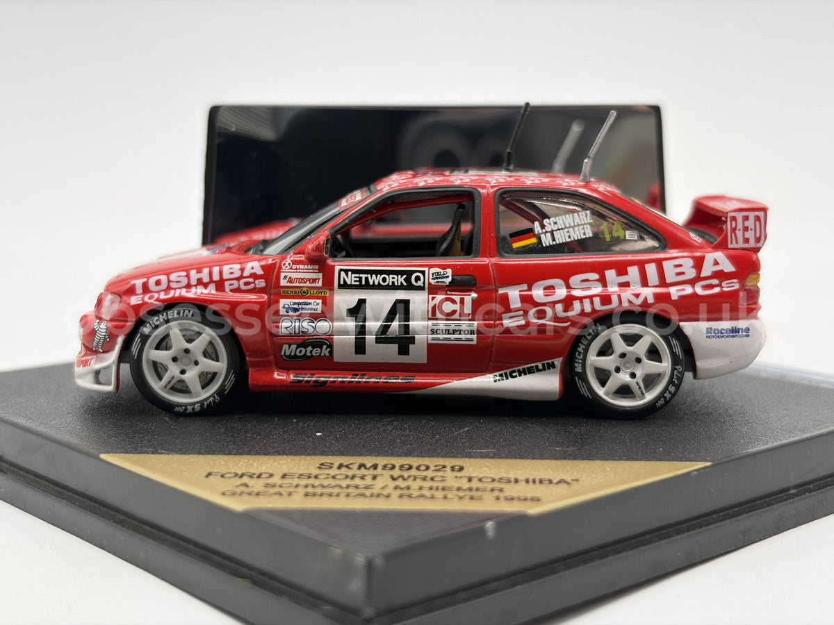 1/43 1998 Ford Escort WRC - Rally Great Britain - Schwarz / Hiemer | Model Rally Car