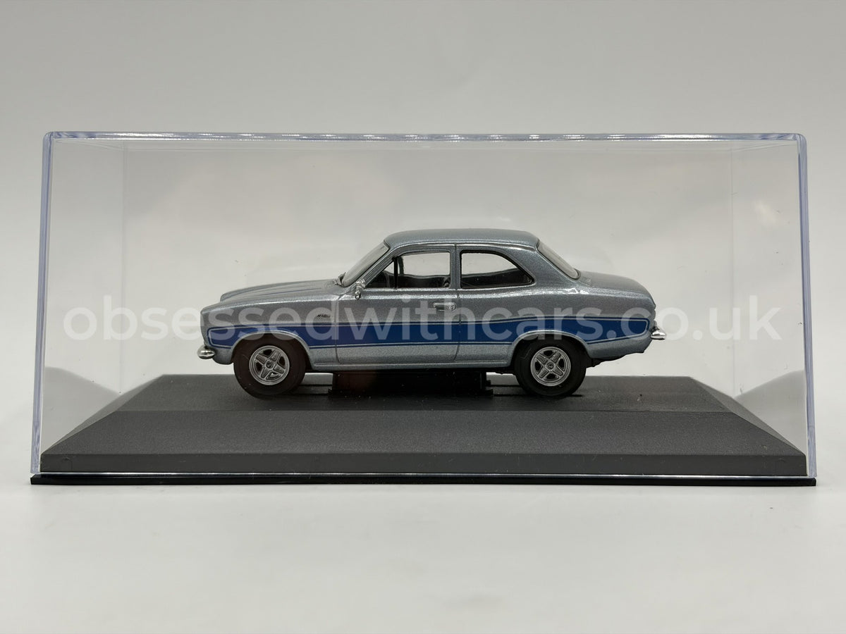 1/43 1975 Ford Escort Mk1 RS2000 - Stardust Silver - Corgi Vanguards | Model Car