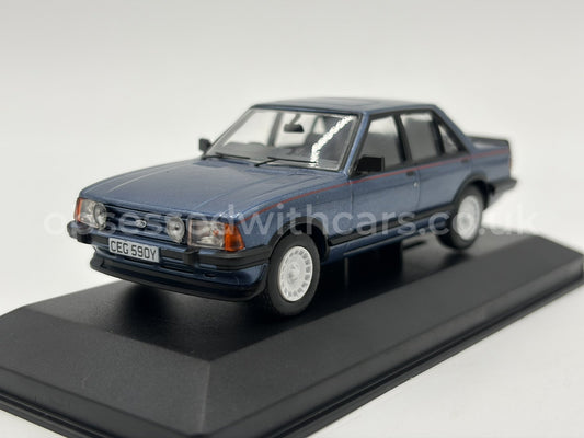 1/43 1982 Ford Granada Mk2 2.8 Injection - Caspian Blue | Model Car