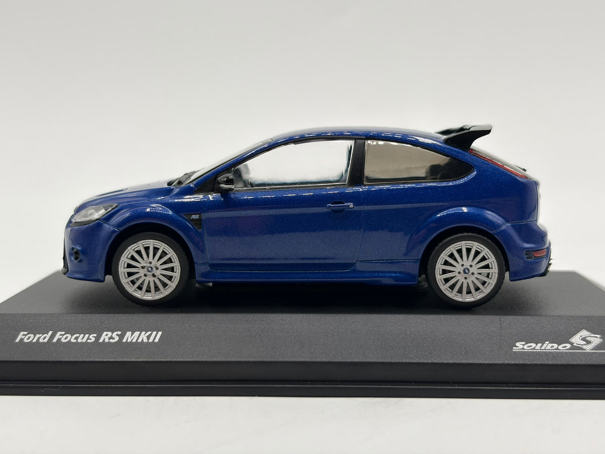 1/43 2010 Ford Focus Mk2 RS - Blue - Solido | Model Car