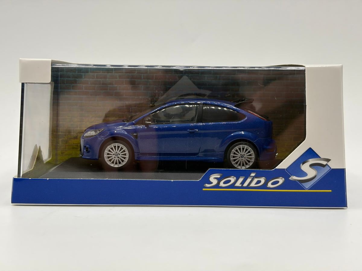1/43 2010 Ford Focus Mk2 RS - Blue - Solido | Model Car