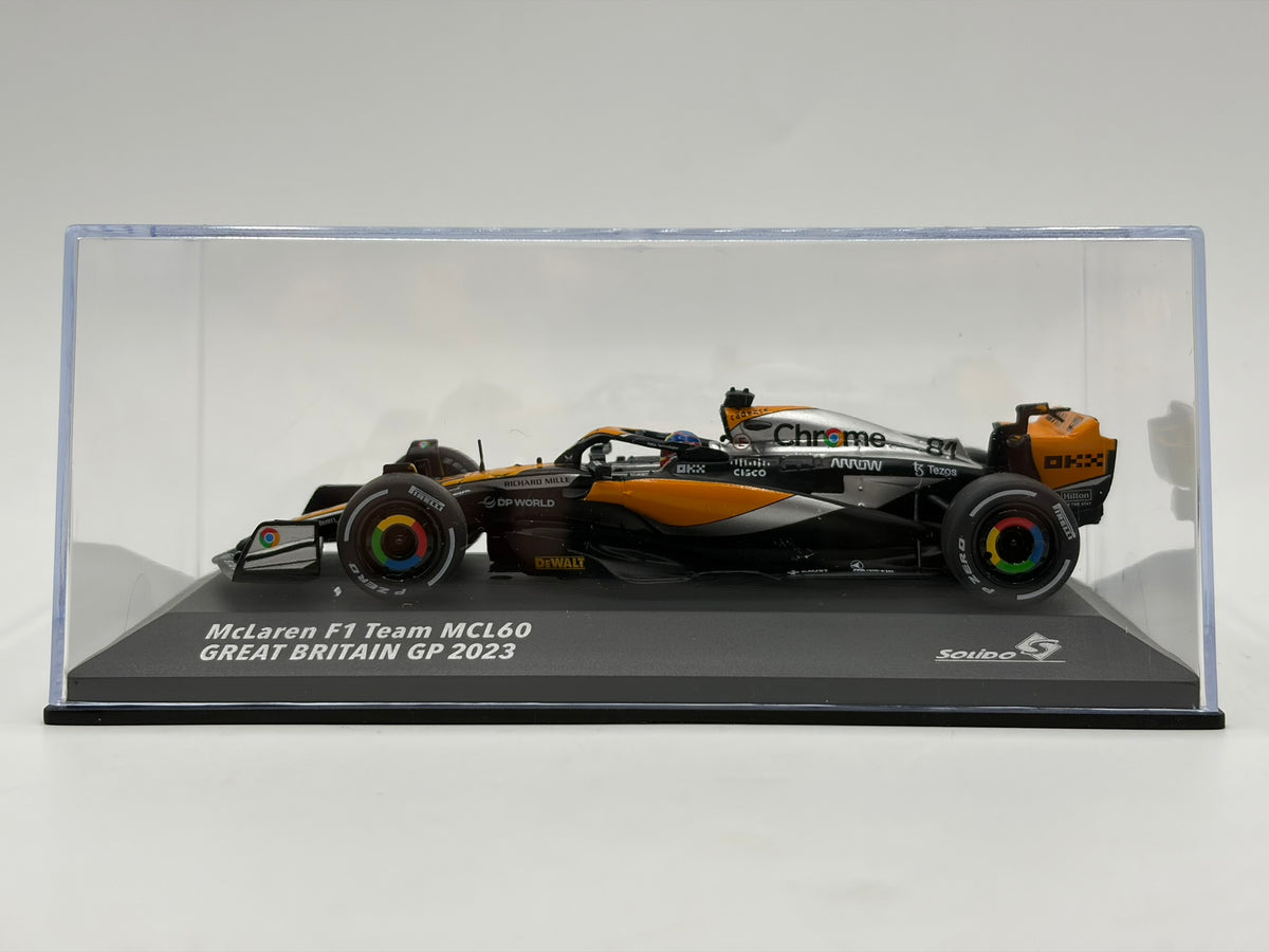 1/43 2023 McLaren MCL60 - Oscar Piastri - Great Britain GP | Model F1 Car