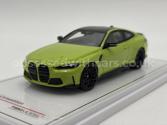 1/43 2021 BMW M4 Competition (G82) - Sao Paulo Yellow - TSM Models | Model Car
