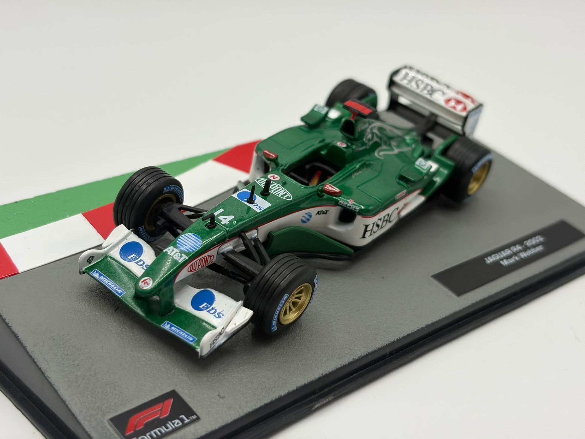 1/43 2003 Jaguar R4 - Mark Webber | Model F1 Car - Obsessed With Cars