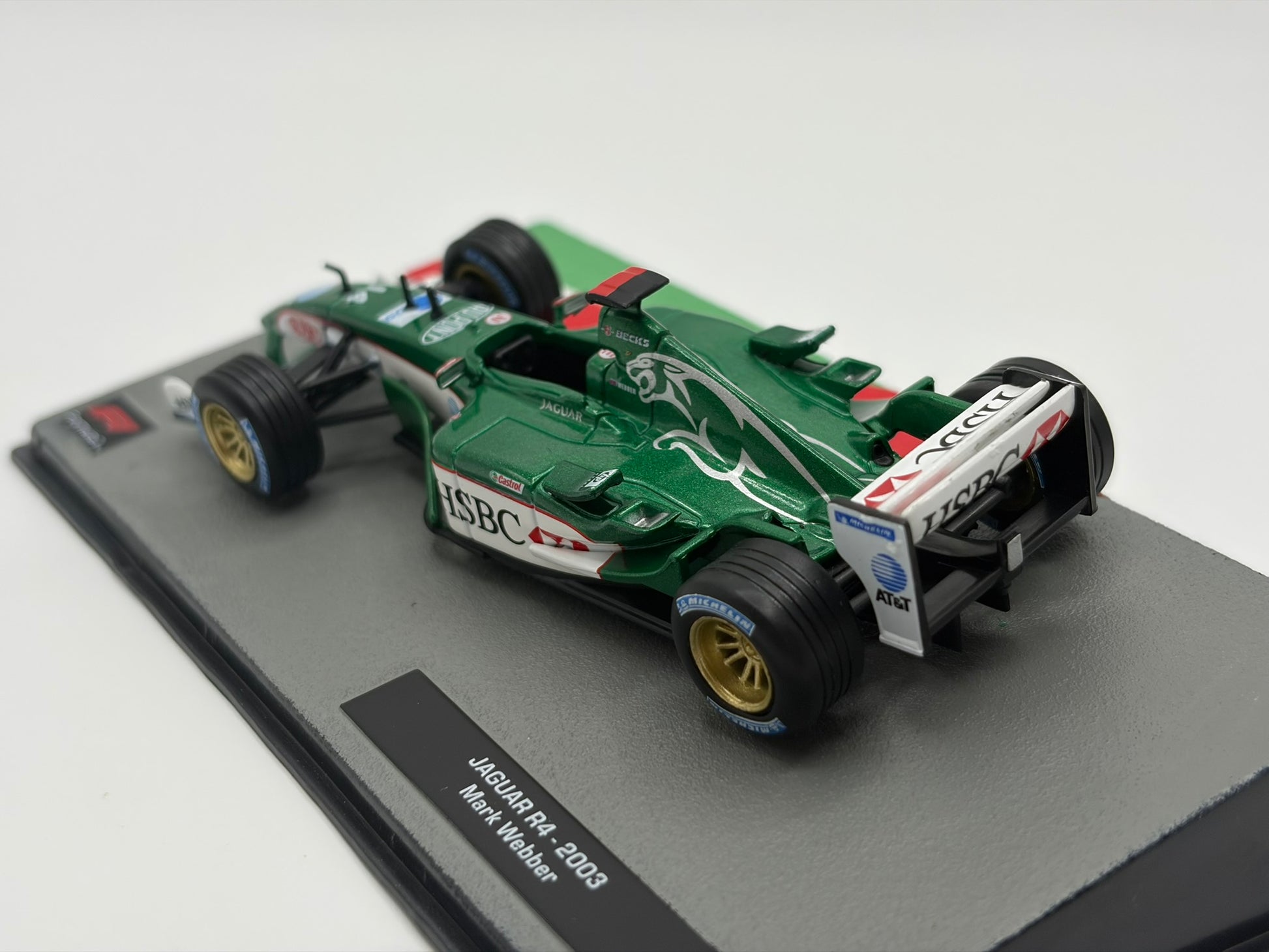 1/43 2003 Jaguar R4 - Mark Webber | Model F1 Car - Obsessed With Cars
