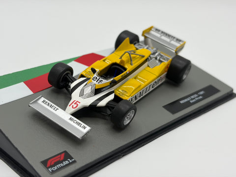 1/43 1981 Renault RE30 - Alain Prost | Model F1 Car