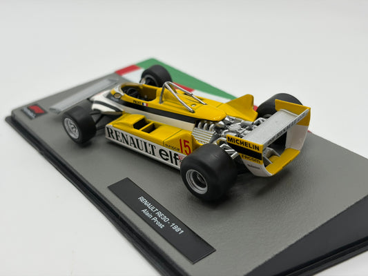 1/43 1981 Renault RE30 - Alain Prost | Model F1 Car