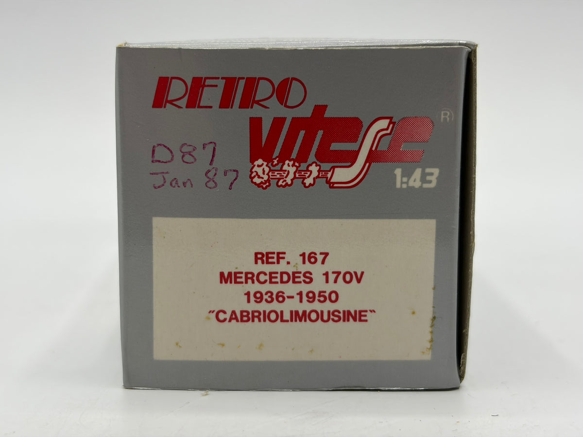 1/43 1936 Mercedes-Benz 170 V "Cabriolimousine" - Retro Vitesse | Model Car