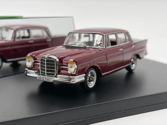 1/43 1959 Mercedes-Benz 220 SE - Mittelrot - Vitesse | Model Car