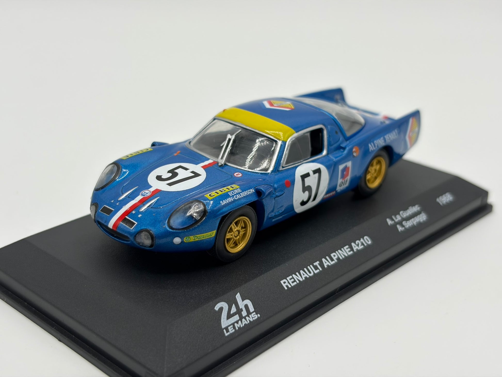 1/43 1968 Renault Alpine A210 - Le Guellec / Serpaggi | Model Le Mans Car