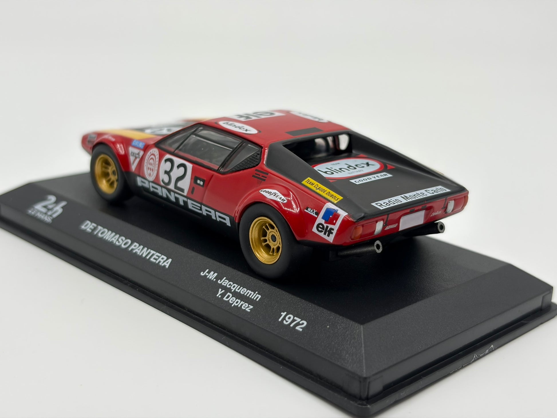 1/43 1972 De Tomaso Pantera - Jacquemin / Deprez | Model Le Mans Car