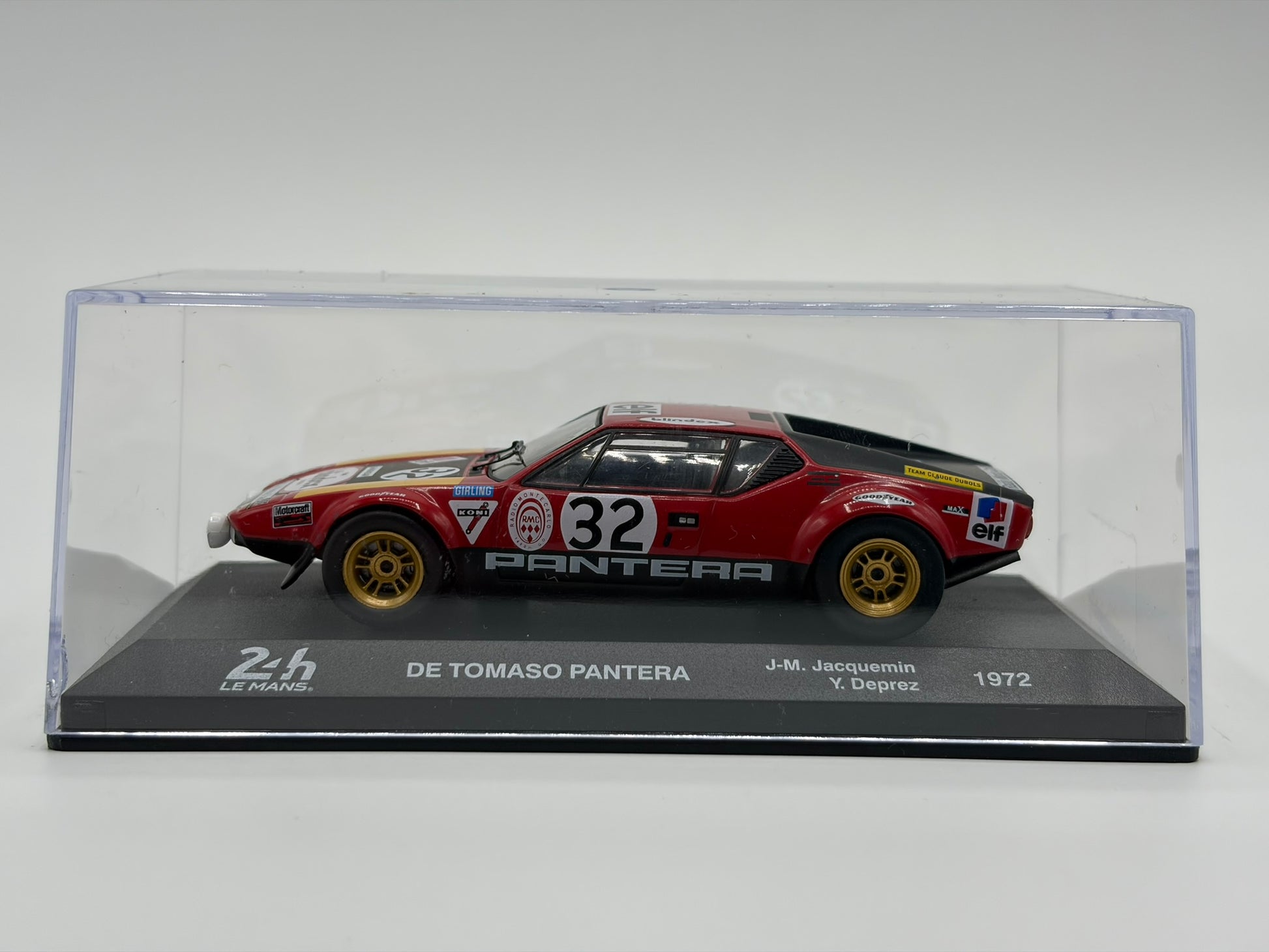 1/43 1972 De Tomaso Pantera - Jacquemin / Deprez | Model Le Mans Car