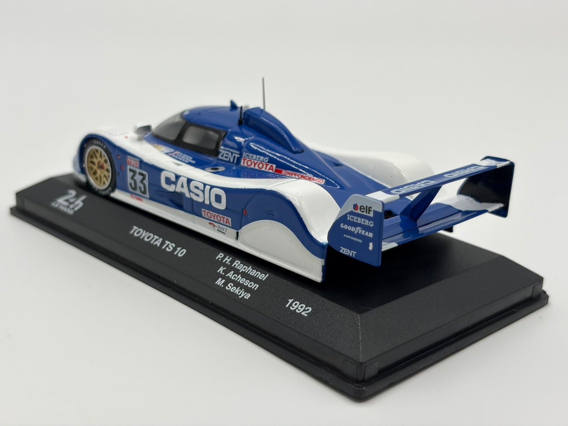 1/43 1992 Toyota TS10 - Raphanel / Acheson / Sekiya | Model Le Mans Car