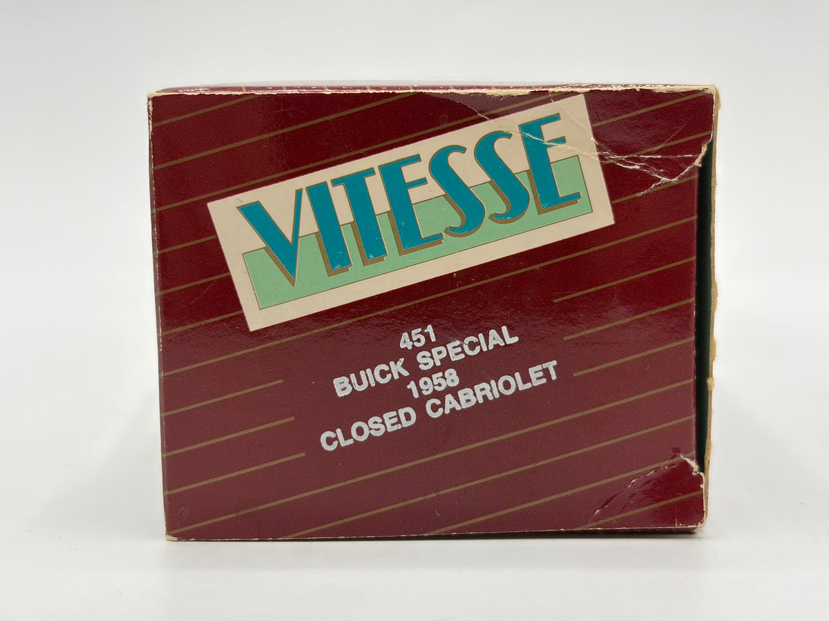 1/43 1958 Buick Special Closed Cabriolet - Vitesse | Model Car