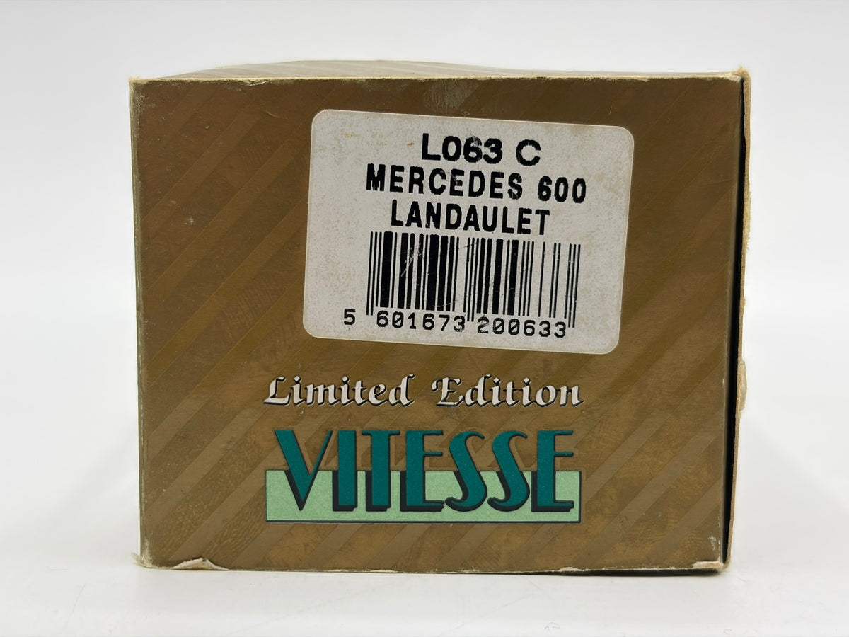 1/43 1965 Mercedes-Benz 600 Landaulet - Vitesse | Model Car