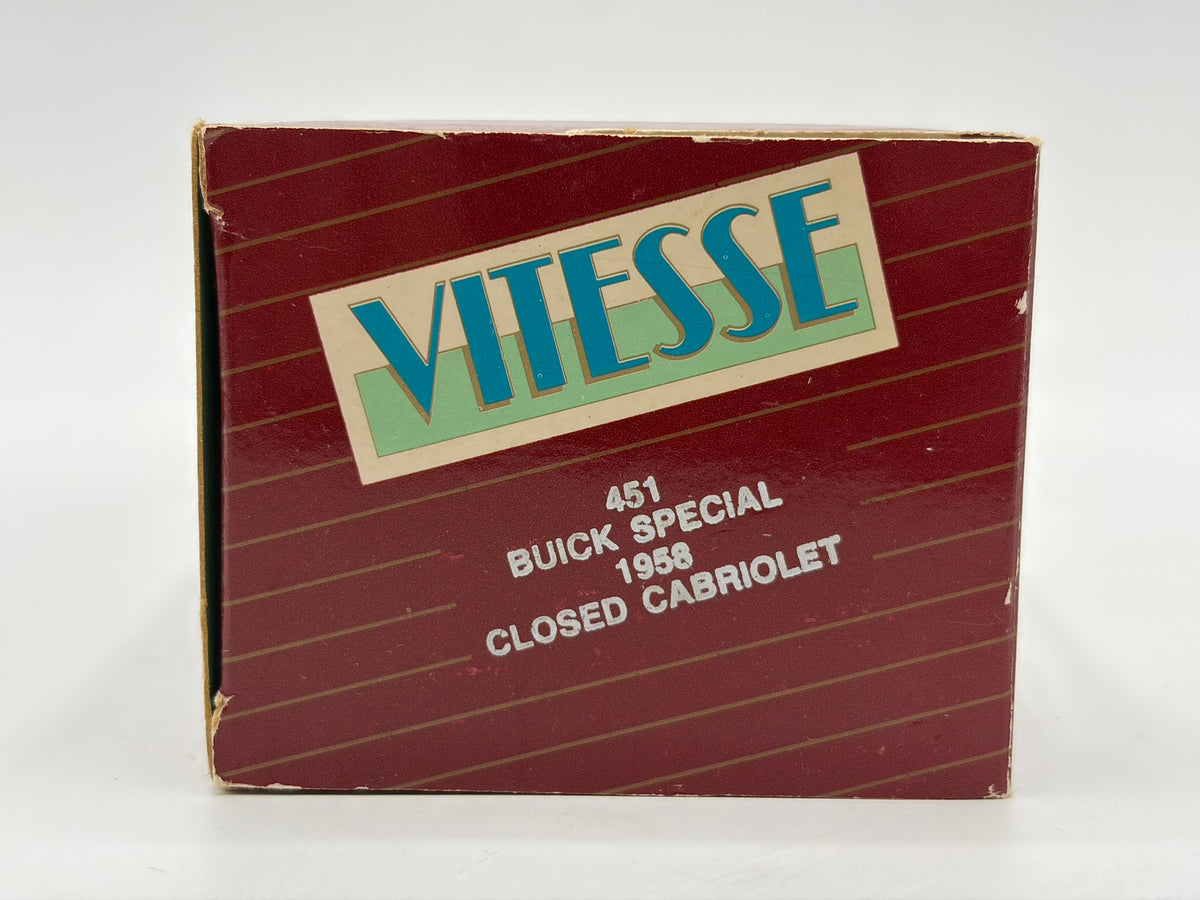 1/43 1958 Buick Special Closed Cabriolet - Vitesse | Model Car