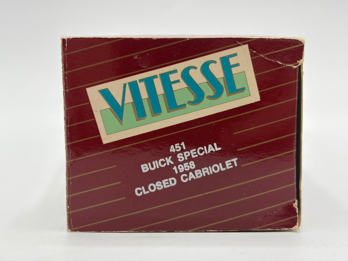 1/43 1958 Buick Special Closed Convertible - Vitesse | Model Car